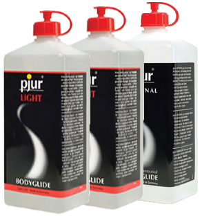 pjur  LIGHT (2) - ORIGINAL (1) Bodyglide - 3 Liter Pack