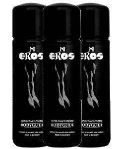 EROS Bodyglide 250 ml 3 Flessen (NU SLECHTS � 15,00 p.st.)