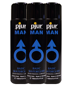 pjur MAN Basic Waterglide 250 ml (3 Pack - � 12,50 p.st.)