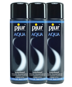 pjur AQUA glijmiddel - 100 ml (3 Pack)