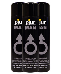 pjur MAN Extremeglide - 100 ml (3 Pack - € 12,50 p.st.)