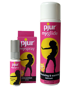 pjur MySpray en MyGlide - Stimulation pack