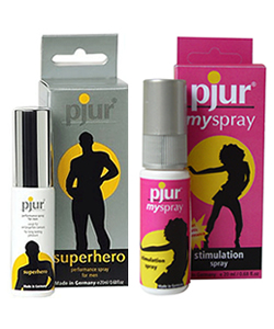 pjur We Spray Pack (Superhero + MySpray)